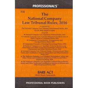 Professional's The National Company Law Tribunal (NCLT) Rules, 2016 Bare Act